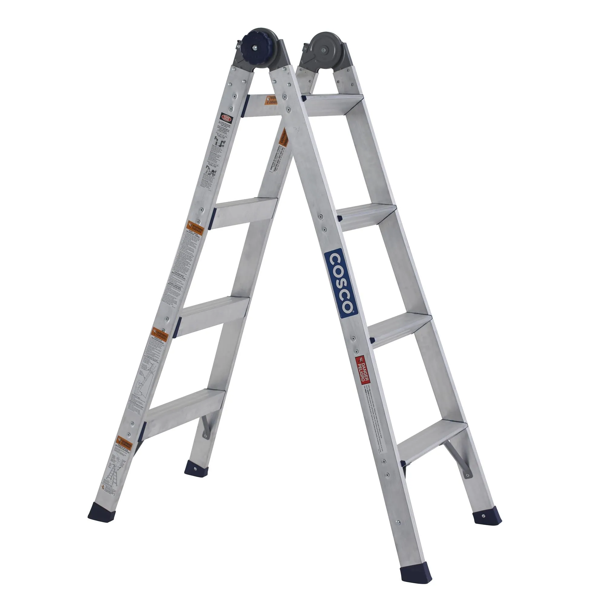 2-in-1 Step and Extension Ladder, 8 ft. 11 in. Reach