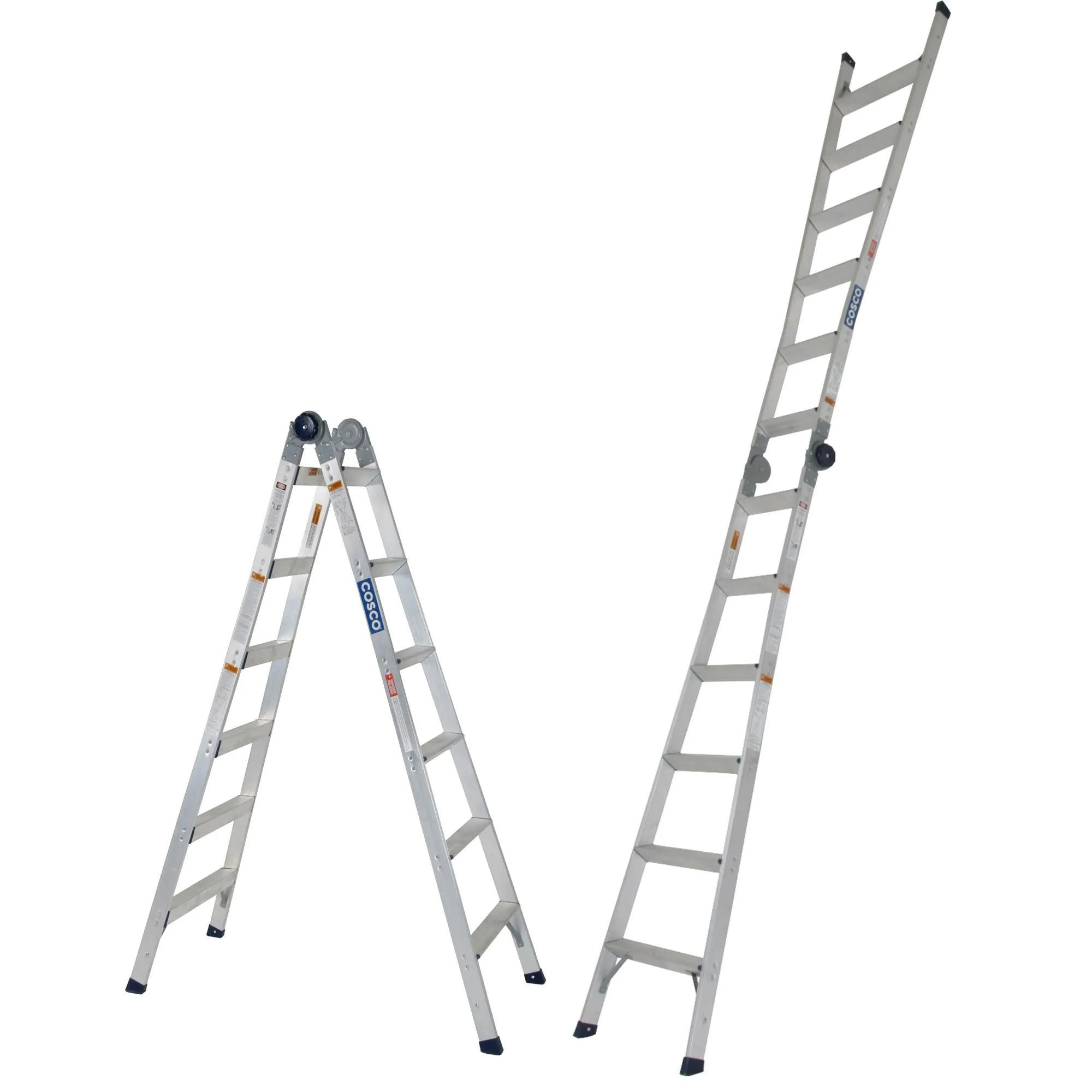 2-in-1 Step and Extension Ladder, 8 ft. 11 in. Reach