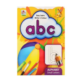 2156 LEARNS EASY LEARN WRITE & COLOR BOOK ABC (SMALL)