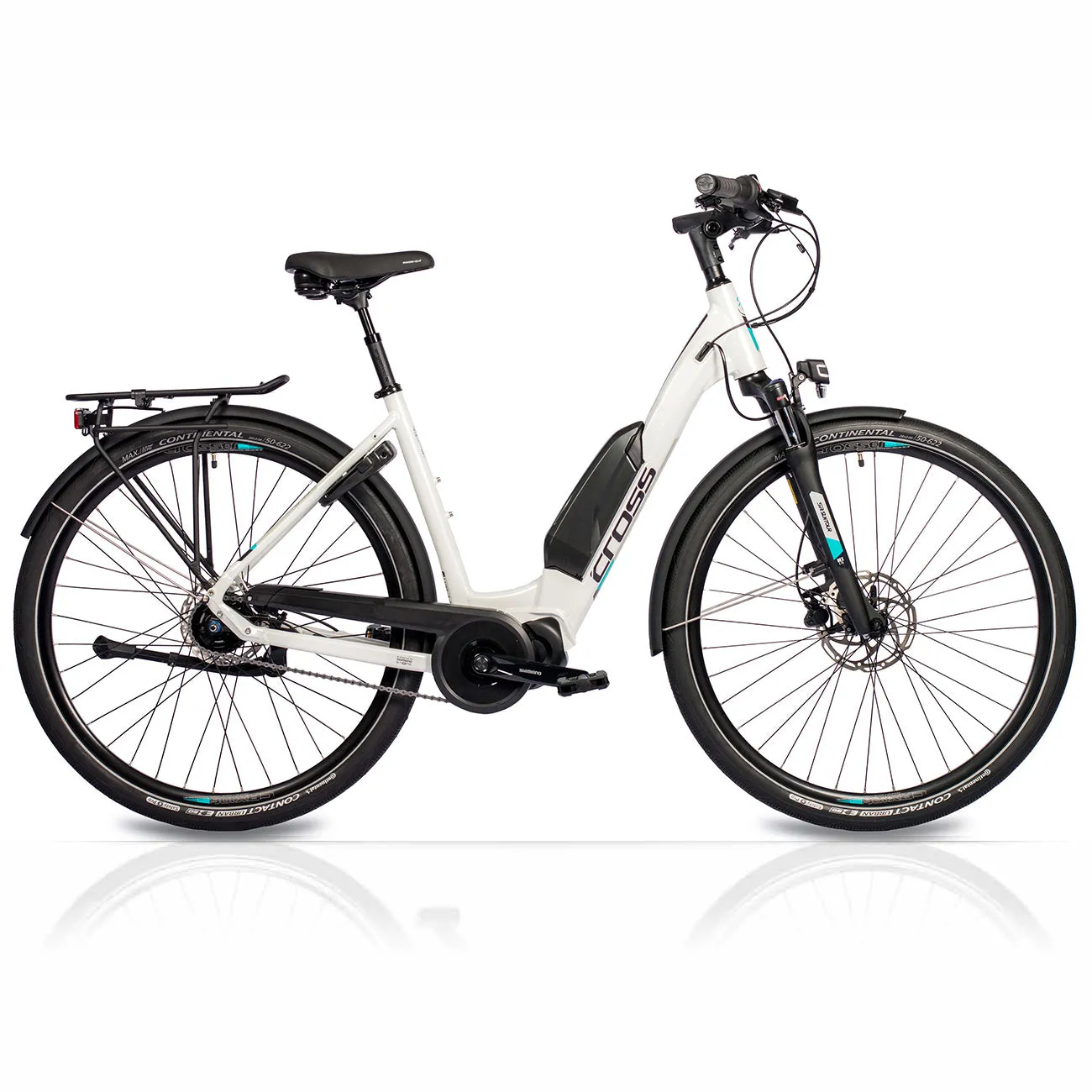 28 Zoll E-Bike City Fahrrad LS WAVE X-Tron SR3 SHIMANO STеPS E-5000 418Wh 5 GANG SHIMANO NEXUS INTER-