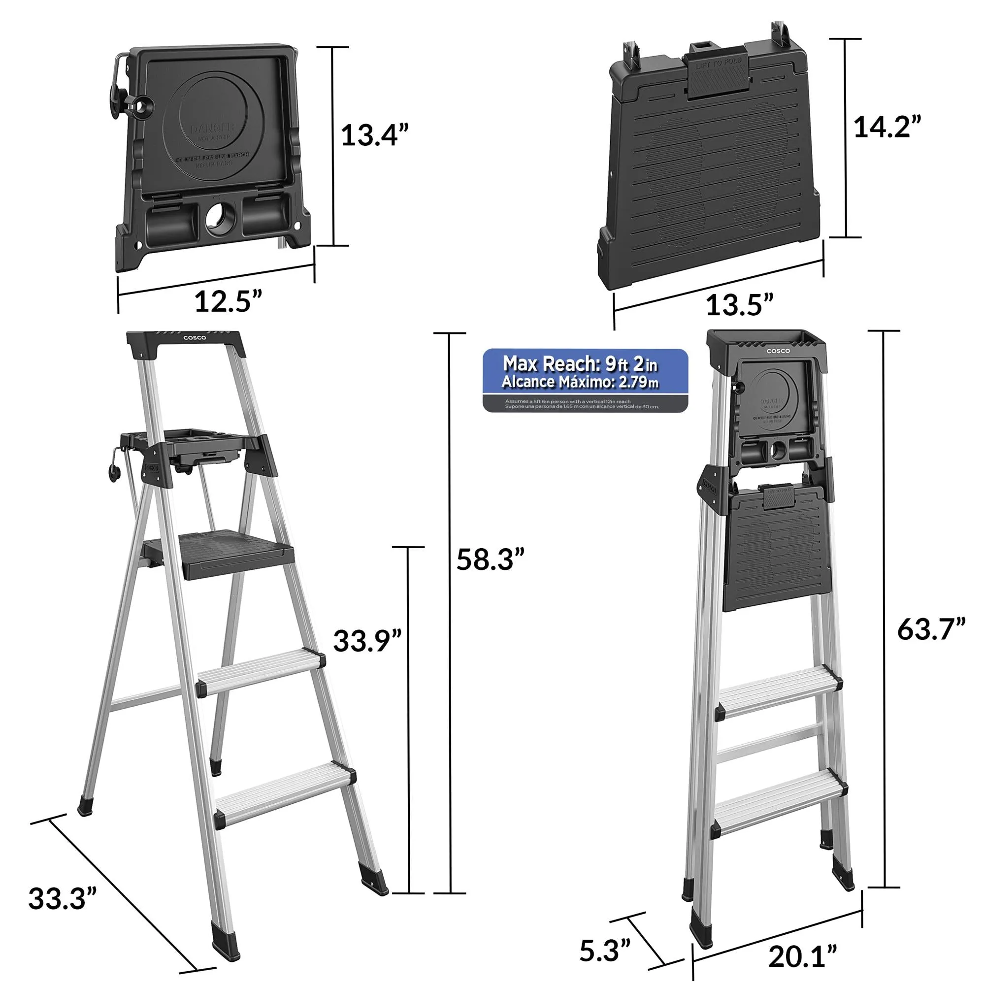 5' Premium Step Ladder