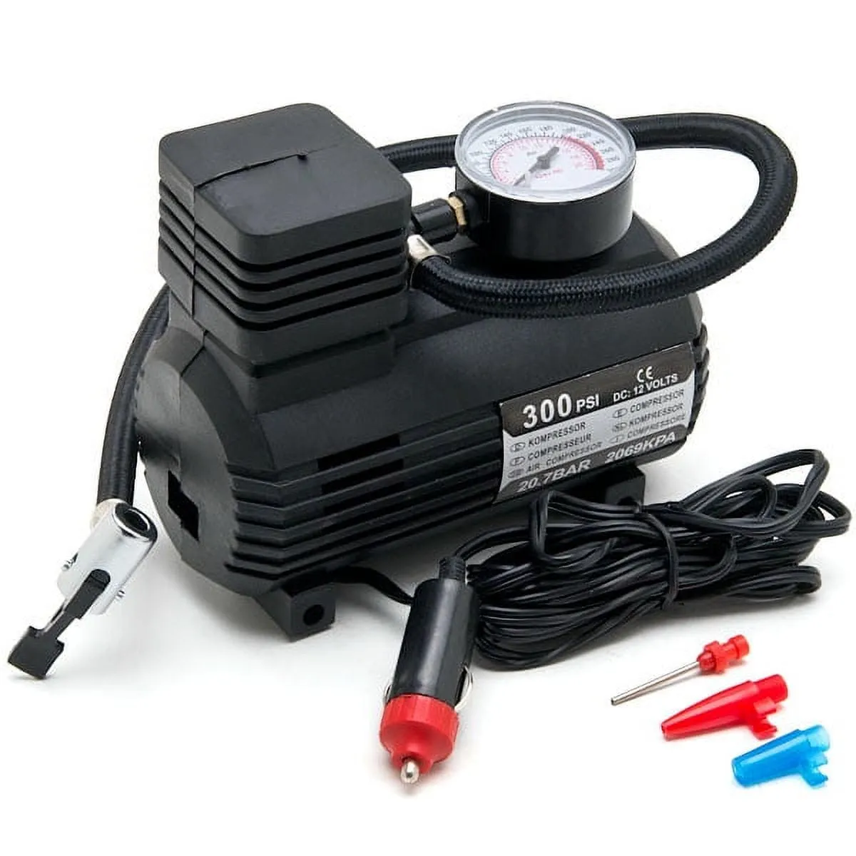 Airzox™ 2.0 - Portable Mini Air Compressor (300psi)