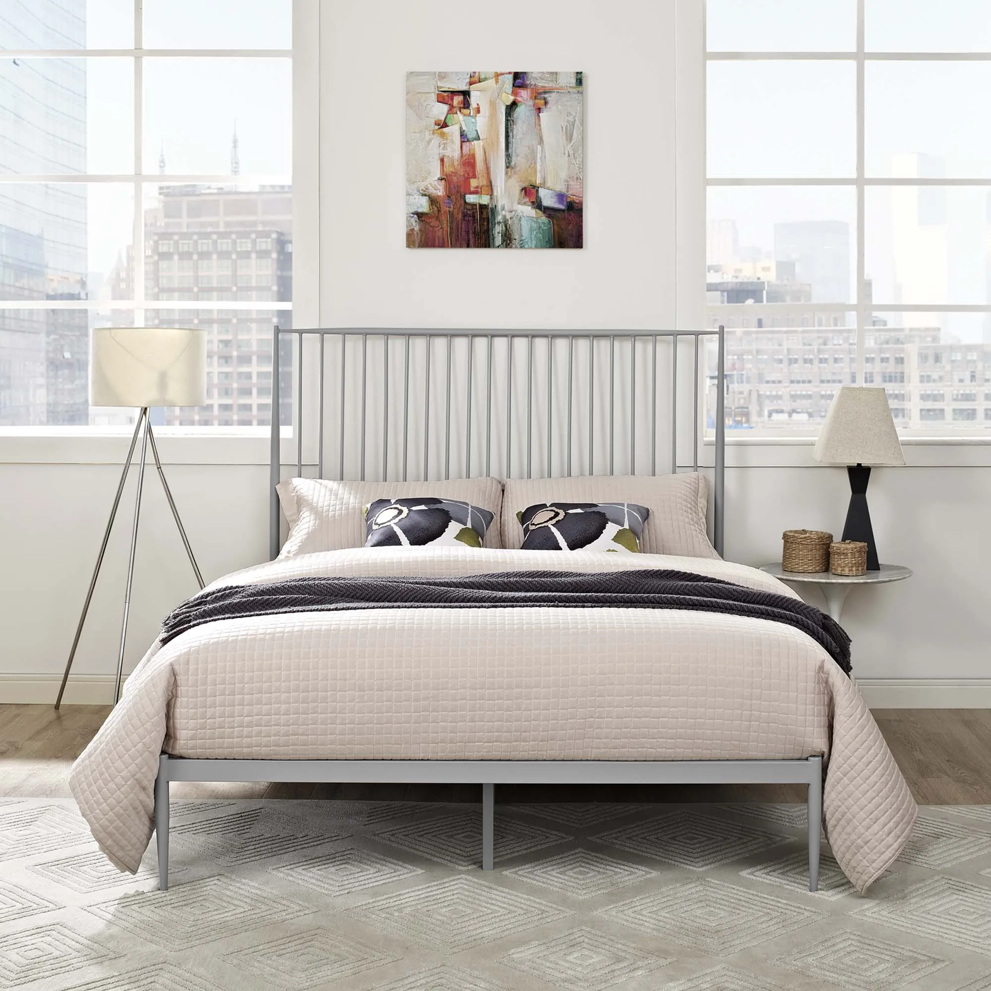 Annika Queen Platform Bed by Modway