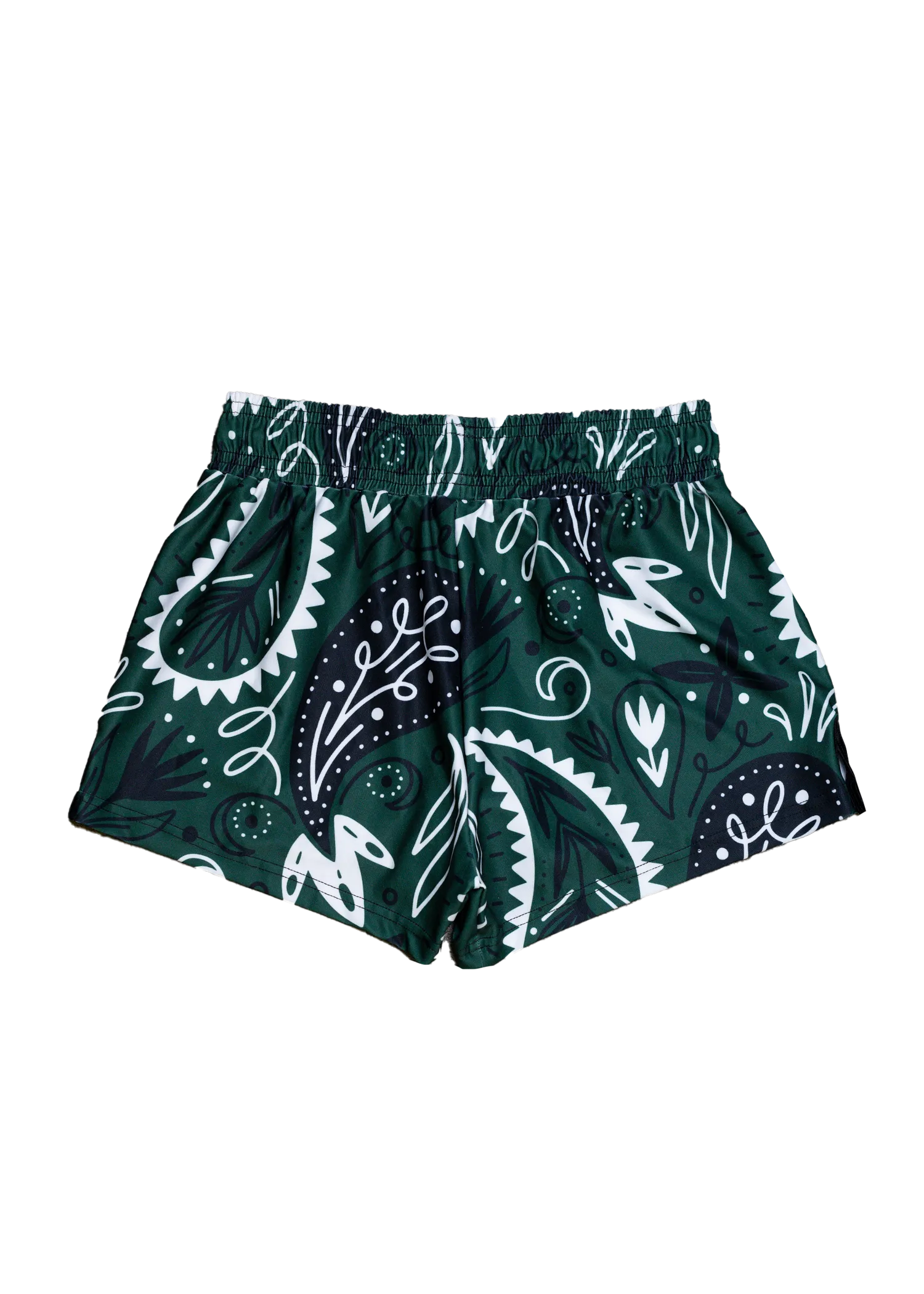 Bandana Women's Fight Shorts (3" Inseam) - Hunter