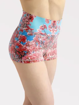 CHERRYBLOSSOM Midrise Yoga Short