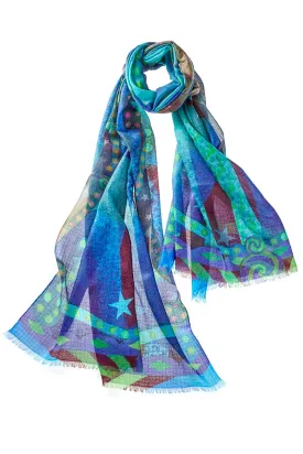 Cirque Scarf - Turquoise