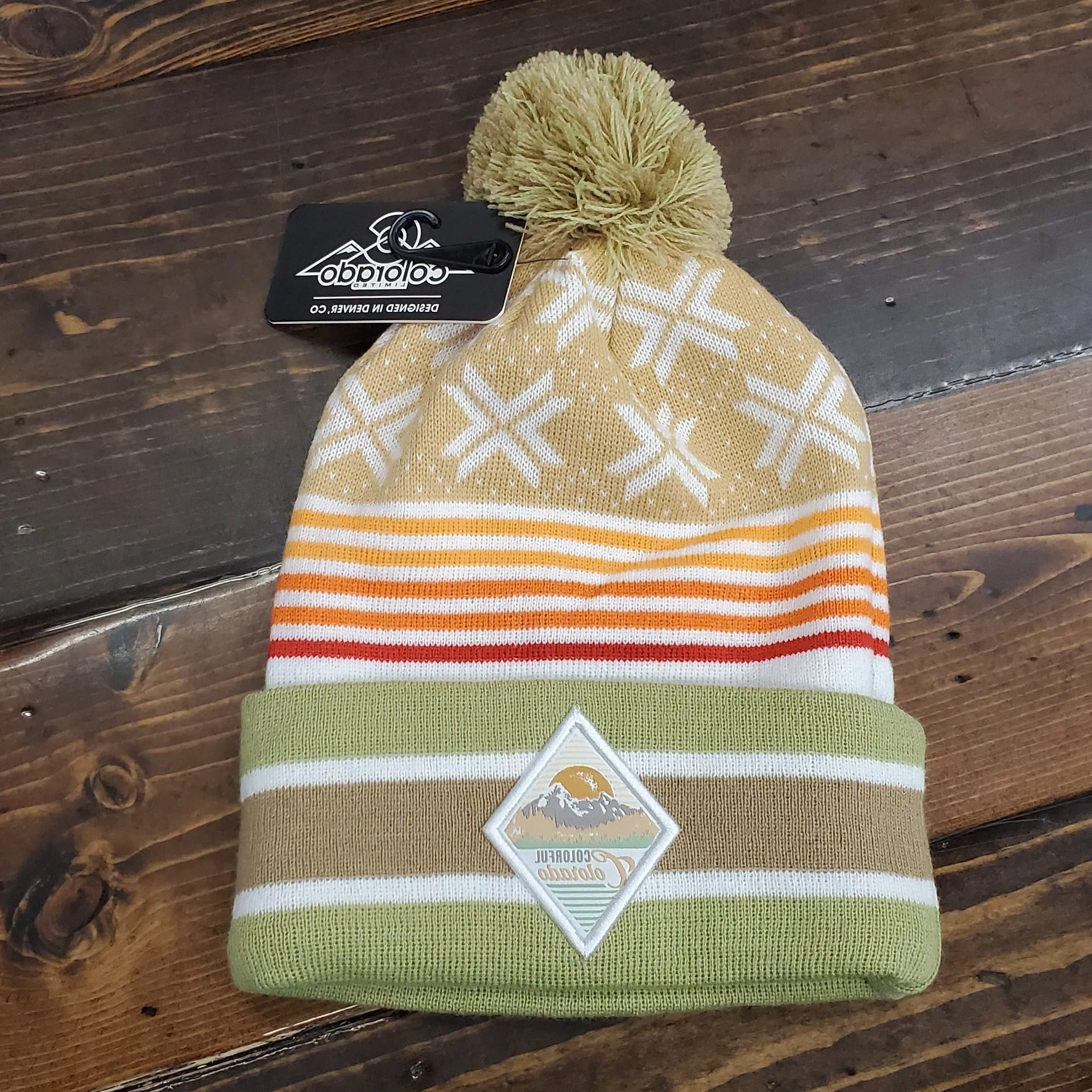 Colorado Limited Pom-Pom Beanies