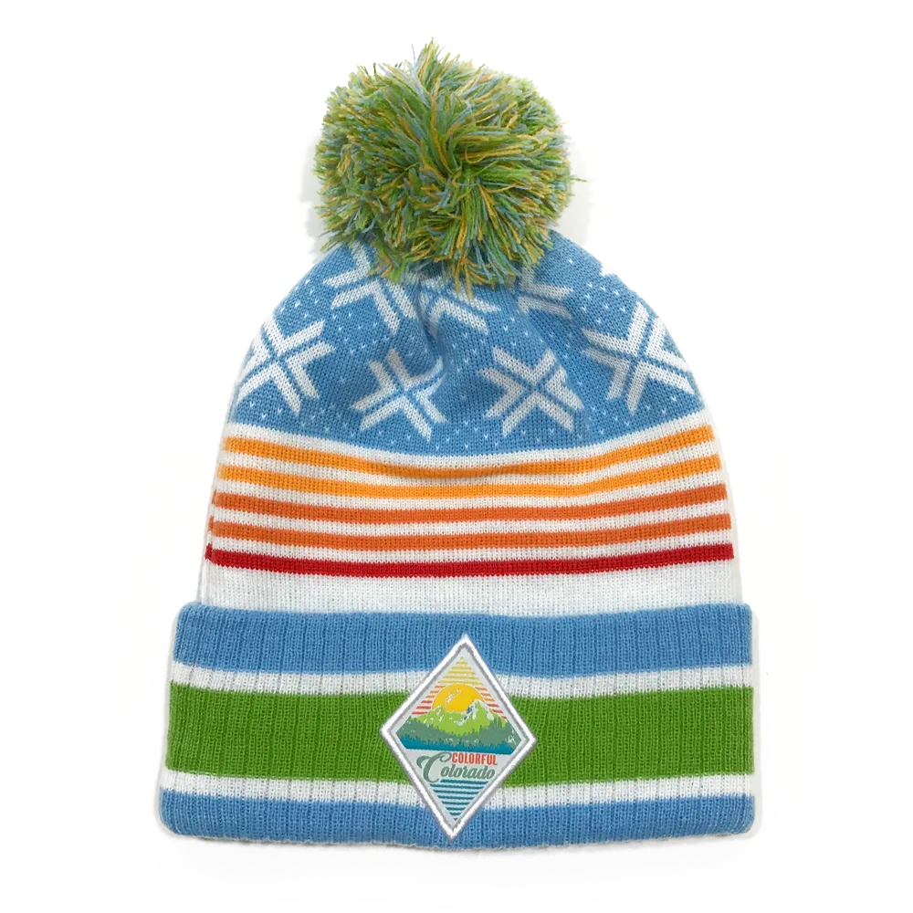 Colorado Limited Pom-Pom Beanies