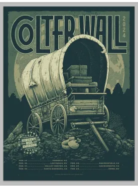 Colter Wall February Tour Poster