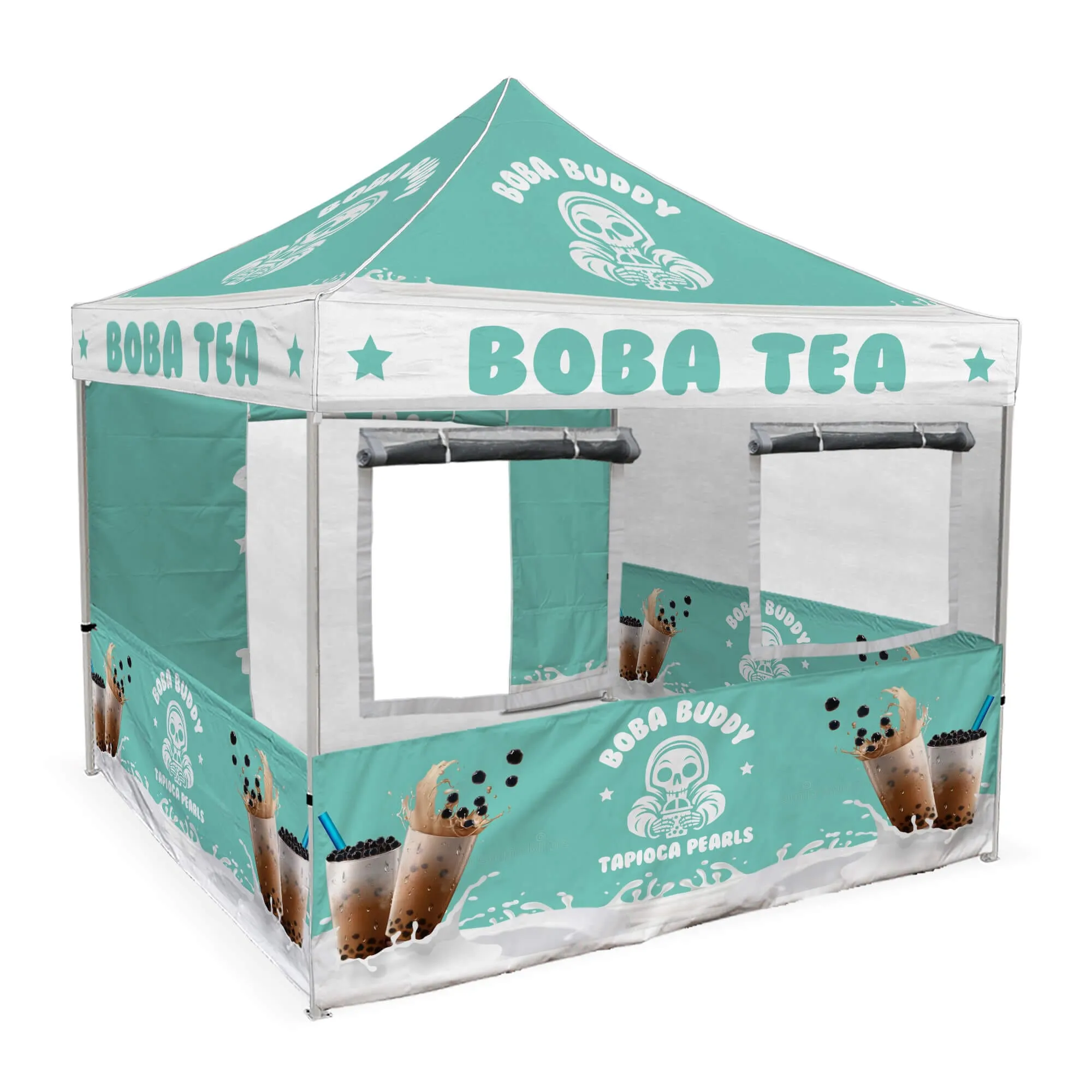 Custom Food Concession Canopy Tent Package