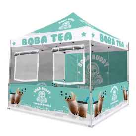 Custom Food Concession Canopy Tent Package