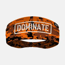 Dominate Orange Tactical Ultra Double-Side Wide Headband