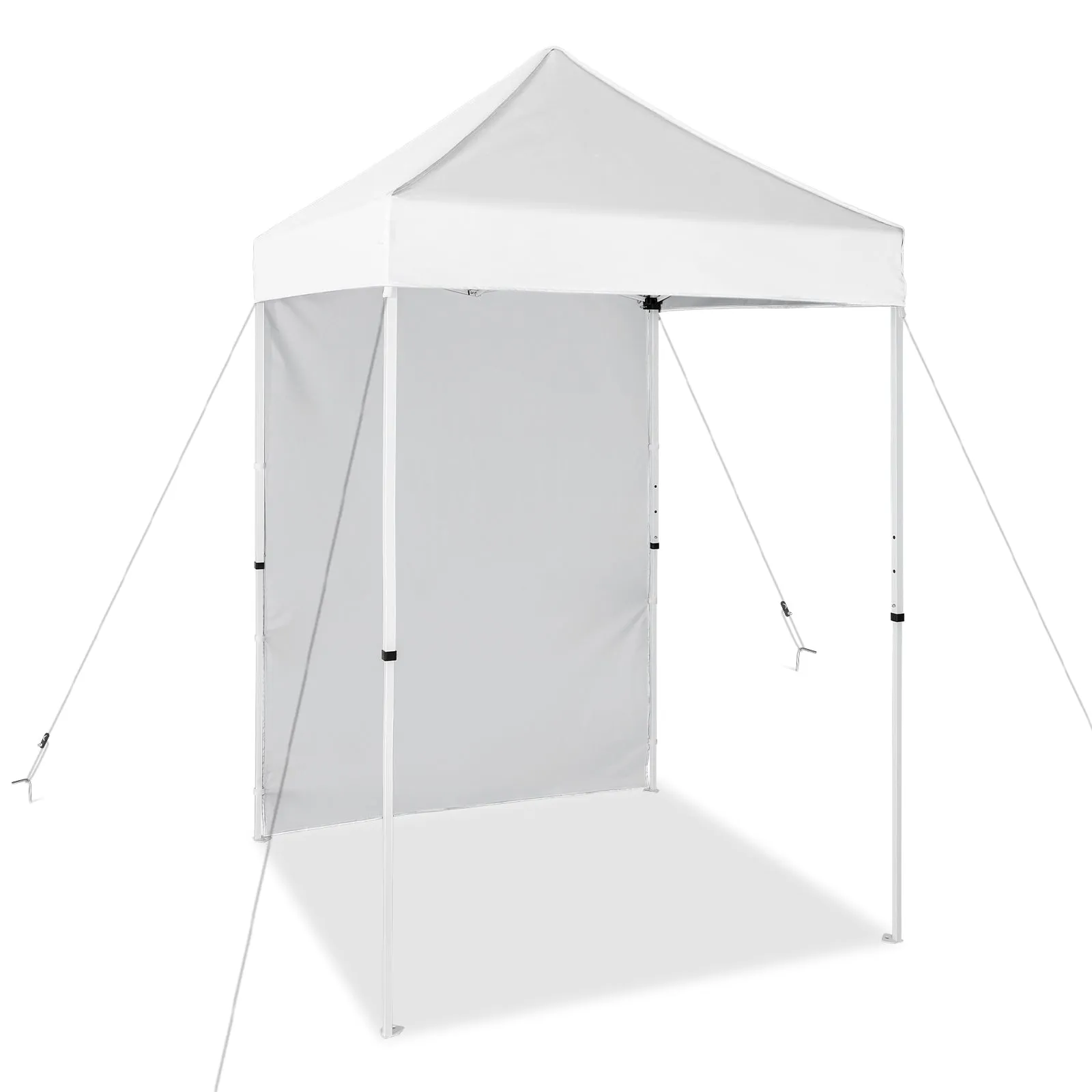 EAGLE PEAK Straight Leg Outdoor Portable Canopy Tent with Removable Sunwalls 5x5 ft, Carry Bag Included