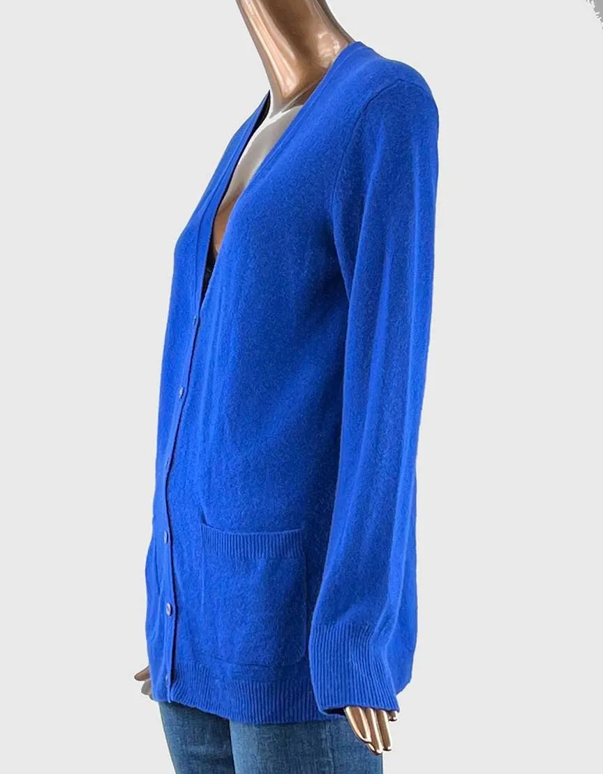 EQUIPMENT Electric Blue Long Cardigan - Medium