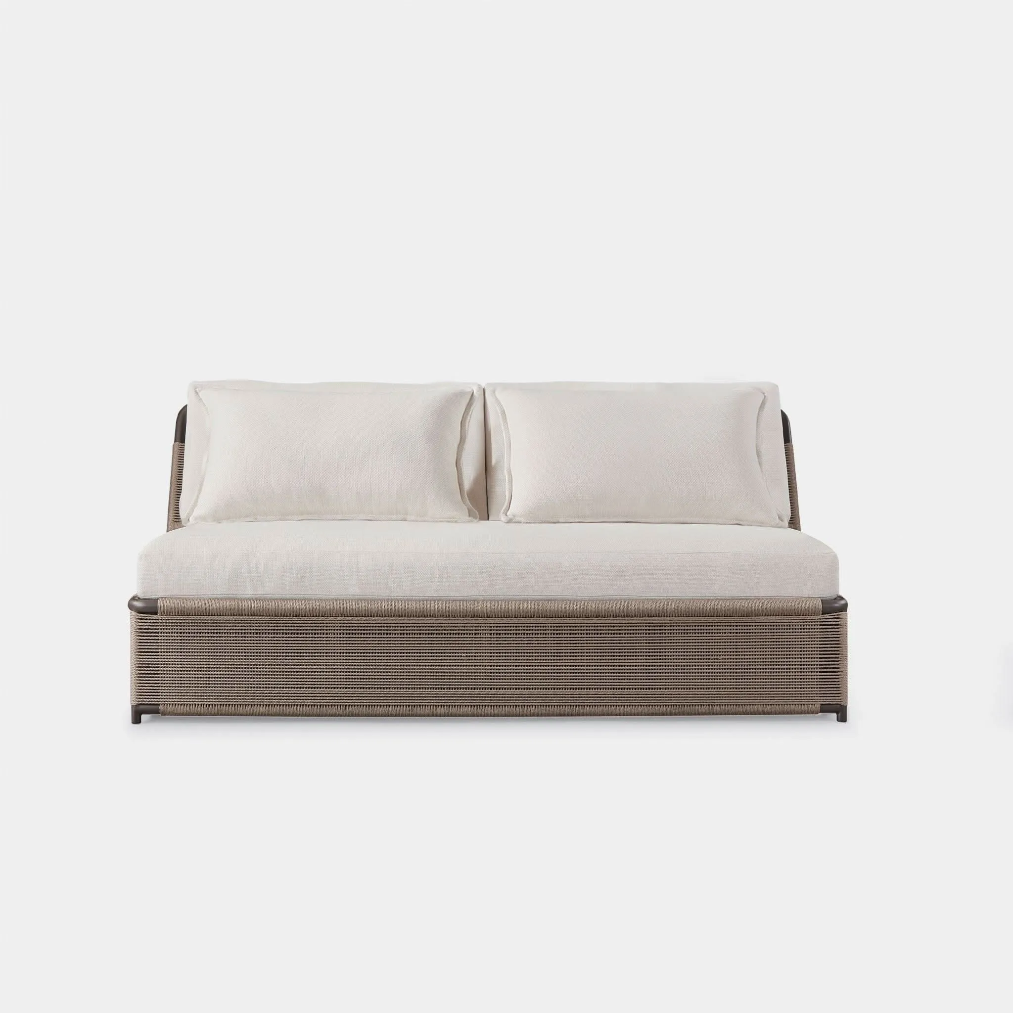 FORMENTERA 2 SEAT ARMLESS SOFA