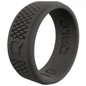 Men's QALO Crosshatch Silicone Ring