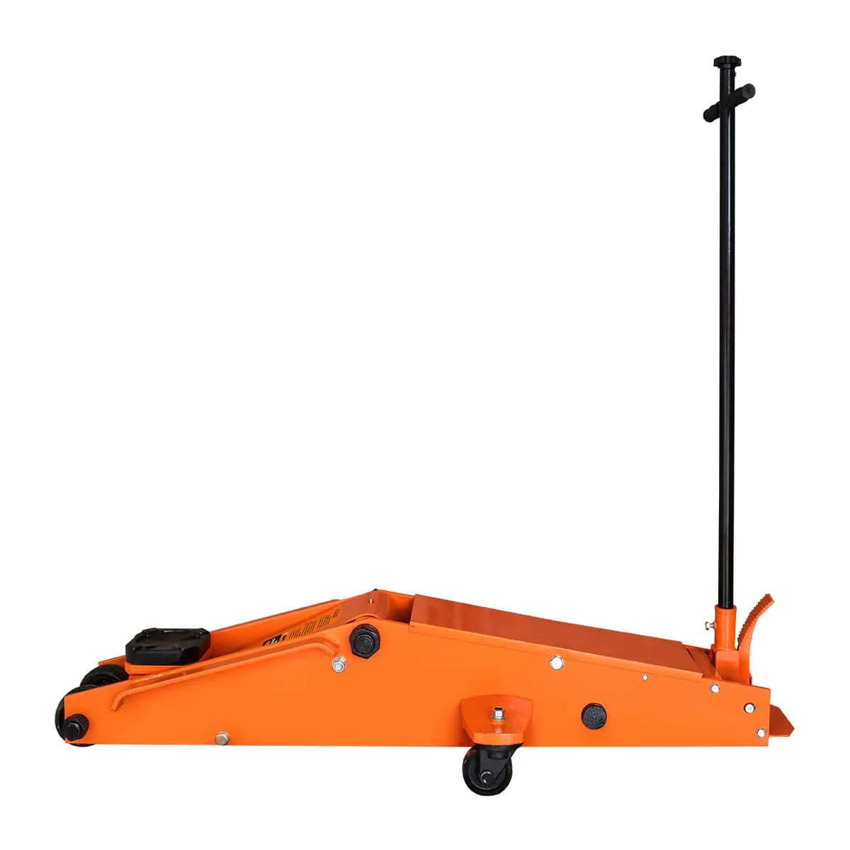 TMG Industrial 15 Ton Long Reach Chassis Service Jack, Twin Pistons, 9” Ground Clearance, 360° Pivot, TMG-AJL15