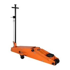 TMG Industrial 15 Ton Long Reach Chassis Service Jack, Twin Pistons, 9” Ground Clearance, 360° Pivot, TMG-AJL15