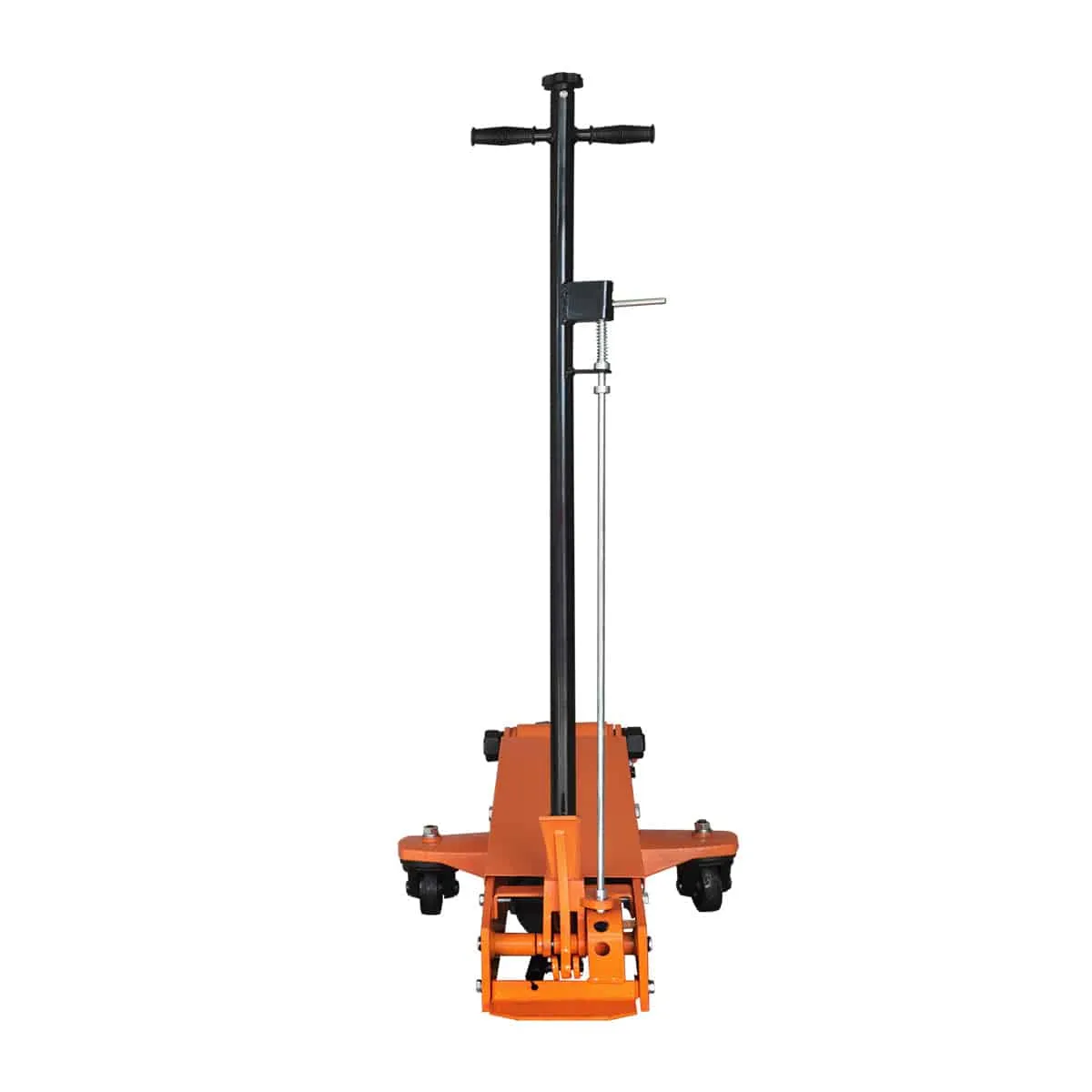 TMG Industrial 15 Ton Long Reach Chassis Service Jack, Twin Pistons, 9” Ground Clearance, 360° Pivot, TMG-AJL15