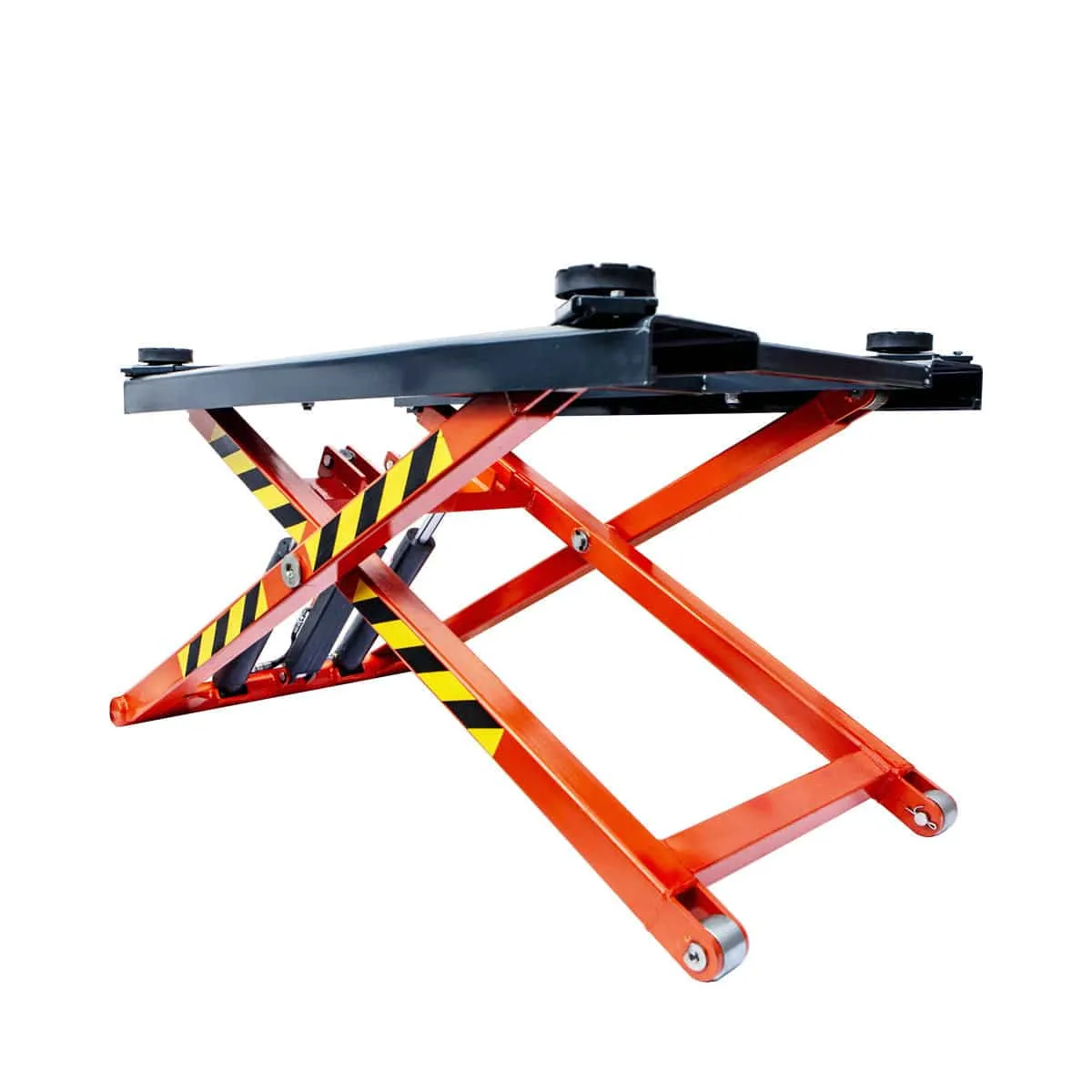 TMG Industrial Mid-Rise Portable Automotive Scissor Lift, 6000 lb Lift Capacity, 48” Lift Height, Single-Point Lock Release, TMG-ALS61